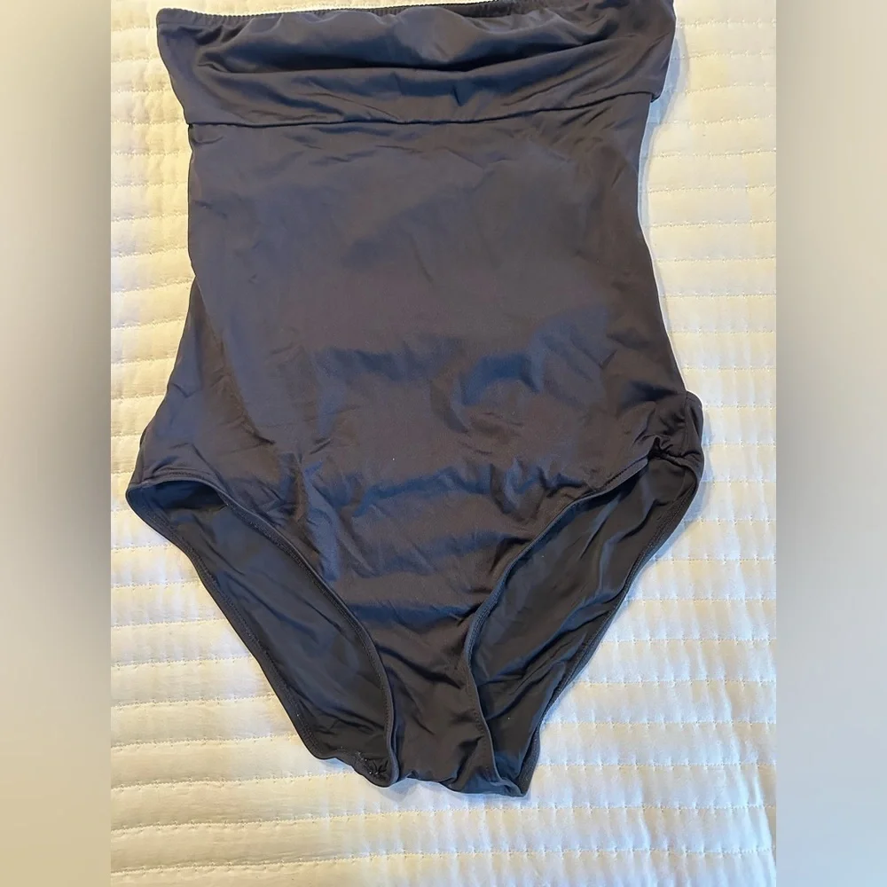 Onia One Piece Swimsuit Black No Tags Size Small/Medium ?(b5 - Picture 9 of 13